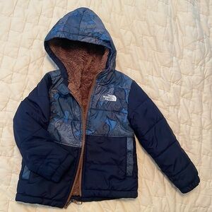 North Face reversible, puffy coat, 3T